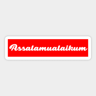 Assalamualaikum Sticker